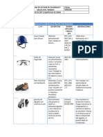 Matriz de Epp