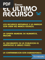 El Ultimo Recurso - Julian L Simon