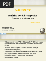 Capítulo 10 - América Do Sul - Aspectos Físicos e Ambientais