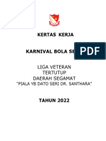 Kertas Kerja Liga Veteran 2022