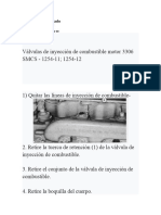 Válvulas de Inyección de Combustible Motor 3306