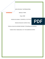 Actividad 1. para Qué Se Estudian Los Mercados.