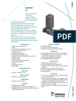 Neles Trunnion Ball Valve Series D Datasheet 0