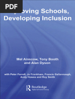 Improving Schools, Developing Inclusion (Improving Learning TLRP) (Ainscow Dyson B) TRADUCCION