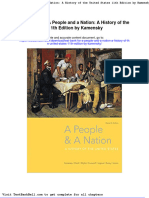 Test Bank For A People and A Nation A History of The United States 11th Edition by Kamensky