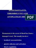 Lecture 19 - Anticoagulants