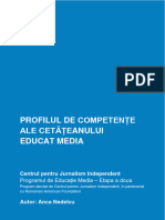 Framework Competente Generale Educatie Media