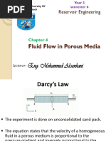 Chap 4 - Fluid Flow in Porous Media