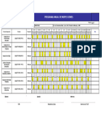 Programa Anual de Inspecciones