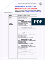 Adjudicacion Miercoles 04 de Octubre