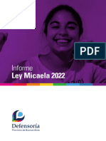 Informe Ley Micaela 2022