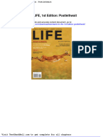 Test Bank For Life 1st Edition Postlethwait