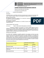 Especificaciones Tecnicas de Exp. Modificado N°01