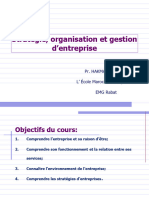 Cours Stratégie, Organisation Et Gestion D'entreprises