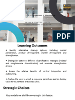 STR364 SF Lecture 6 Diversification and Integration