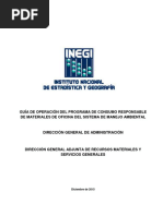 INEGI Guía de Operación Ambiental