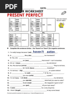 Present Perfect 2