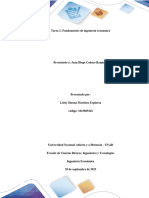 Tarea 2 - Fundamentos de Ingenieria Economica