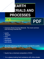 Earth Material Process