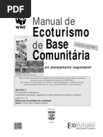 Manual de Ecoturismo de Base Comunitária