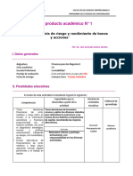 Guía de Producto Académico #1 Finanzas II