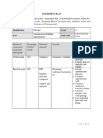 Construction of Building Superstructures Assessment Plan