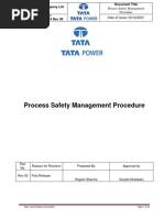 20 - Tata Power Process Safety Management Procedure