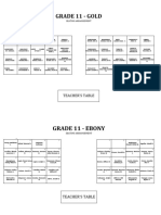 Seating Arrangement Ebony