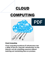 Cloud Computing