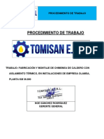 Procedimiento Tomisan - Chimenea