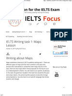 IELTS Writing Task 1 Maps