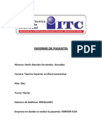 Informe de Pasantia Derlis Fernandez