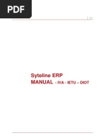 Syteline ERP Manual IVA IETU DIOT