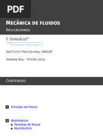 Mécanica de Fluidos. Aplicaciones