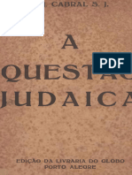 A Questão Judaica - J. Cabral