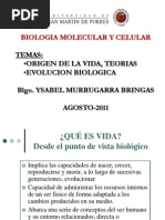 Semana 1 - Origen de La Vida y Evolucion Biologica