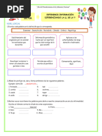 Act-Martes-Plan Lector-Obtenemos Información Haciendo Uso de La y - LL