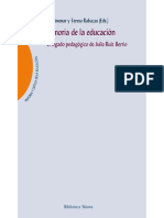 Memoria de La Educación. El Legado Pedagógico de Julio Ruiz Berrio