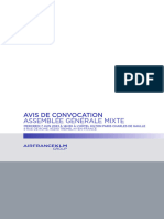 C. Brochure de Convocation