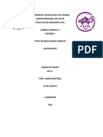 Tipos de Reacciones Químicas ELIZAMM 20 Agosto 2022