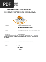 Consolidado 01 de Abastecimiento de Agua y Alcantarillado