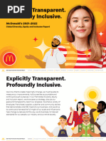 McDonalds Corporation Diversity Equity and Inclusion-2021-2022