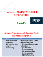 D-5 Track Maintenance Activities - Part 4