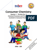 Consumer Chemistry 9 Module 5