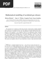 Mathematical Modelling of Accidental Gas Releases: Helena Montiel, Juan A. Vılchez, Joaquim Casal, Josep Arnaldos