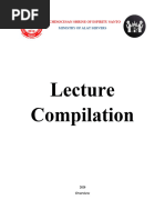 Compiled Lectures 1