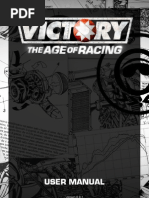 User Manual: Victory: The Age of Racing - Game Guide