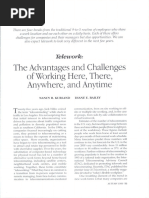 Telework The Advantages and Challengeso