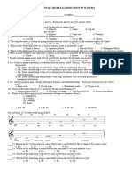 Summative Test in Mapeh 8 Q2