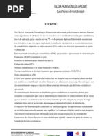 Reflexão de Sistemas de Normalização Contabilistica